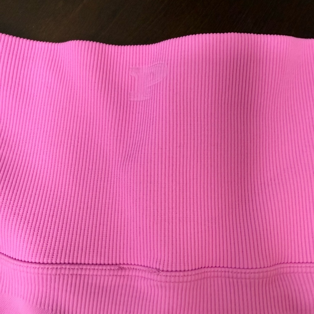 PINK Victoria's Secret High Waist Shorts - Bright Pink - Picture 3 of 4